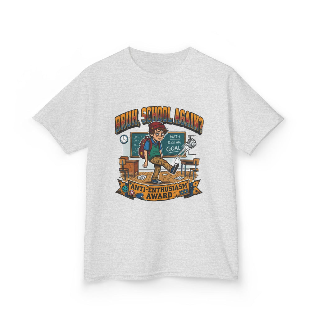 Kids Back to School 'Anti-Enthusiastic' T-Shirt — Sarcastic School Tee