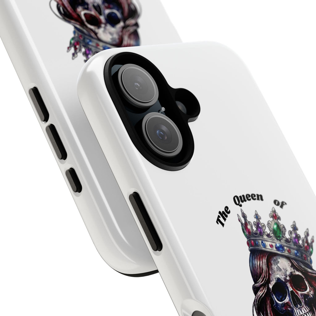 Skull Crown Phone Case — "The Queen of Effing Everything" Protective iPhone Cover