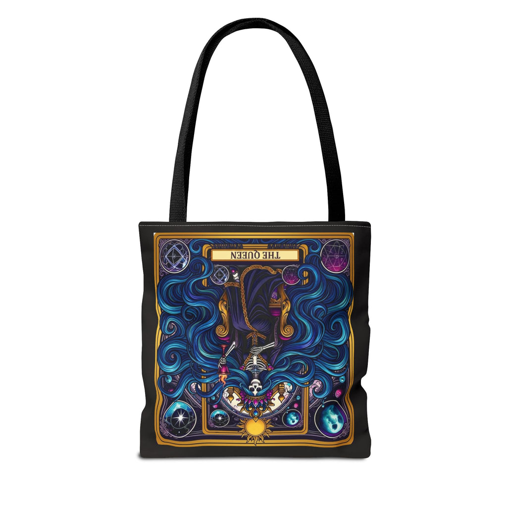 Tarot "The Queen" Tote Bag — Mystic Oracle Tarot Card Design
