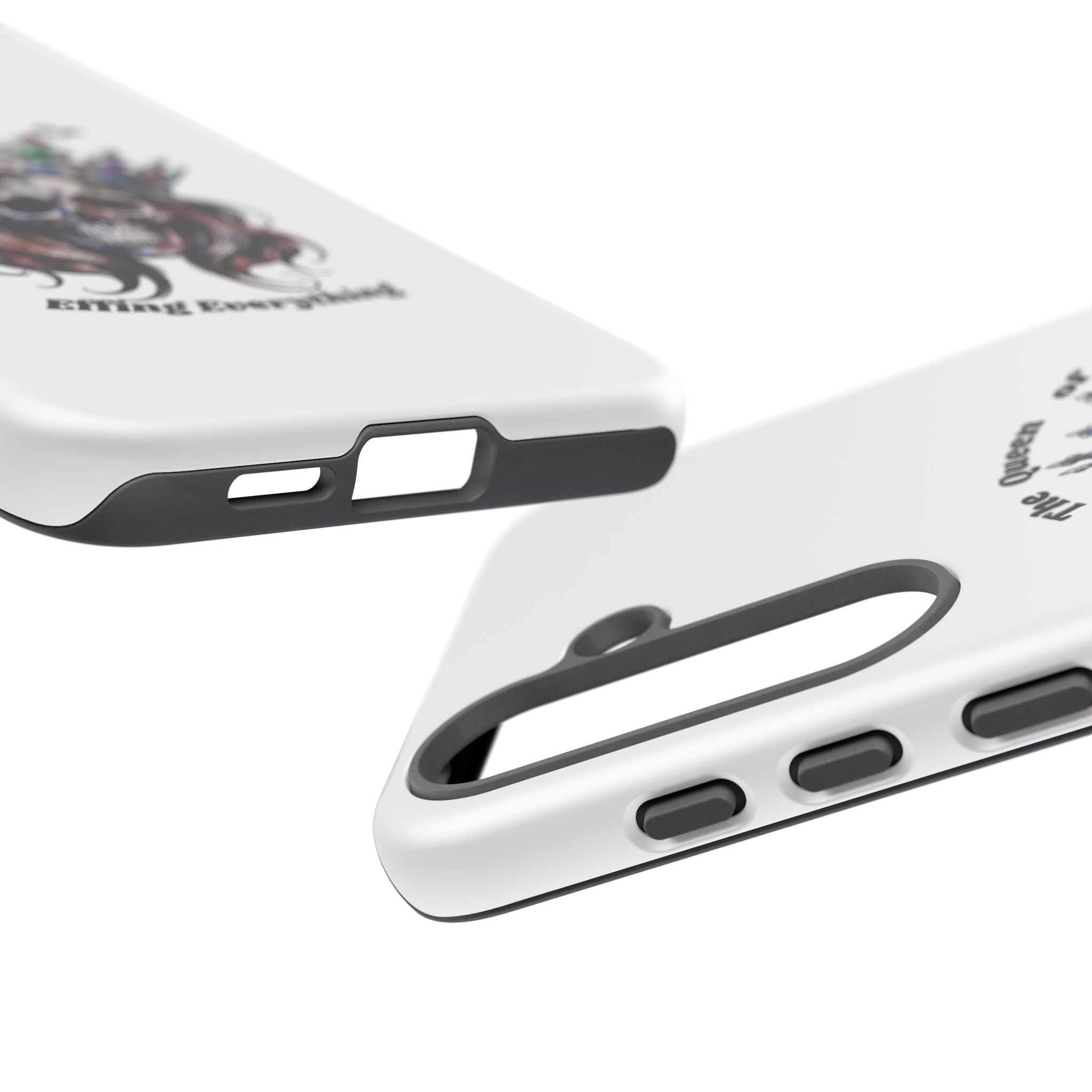 Skull Crown Phone Case — "The Queen of Effing Everything" Protective iPhone Cover