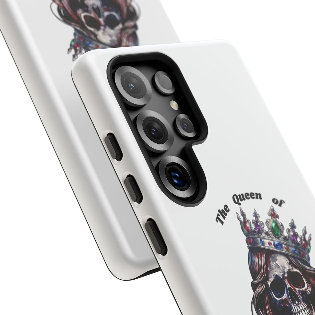 Skull Crown Phone Case — "The Queen of Effing Everything" Protective iPhone Cover