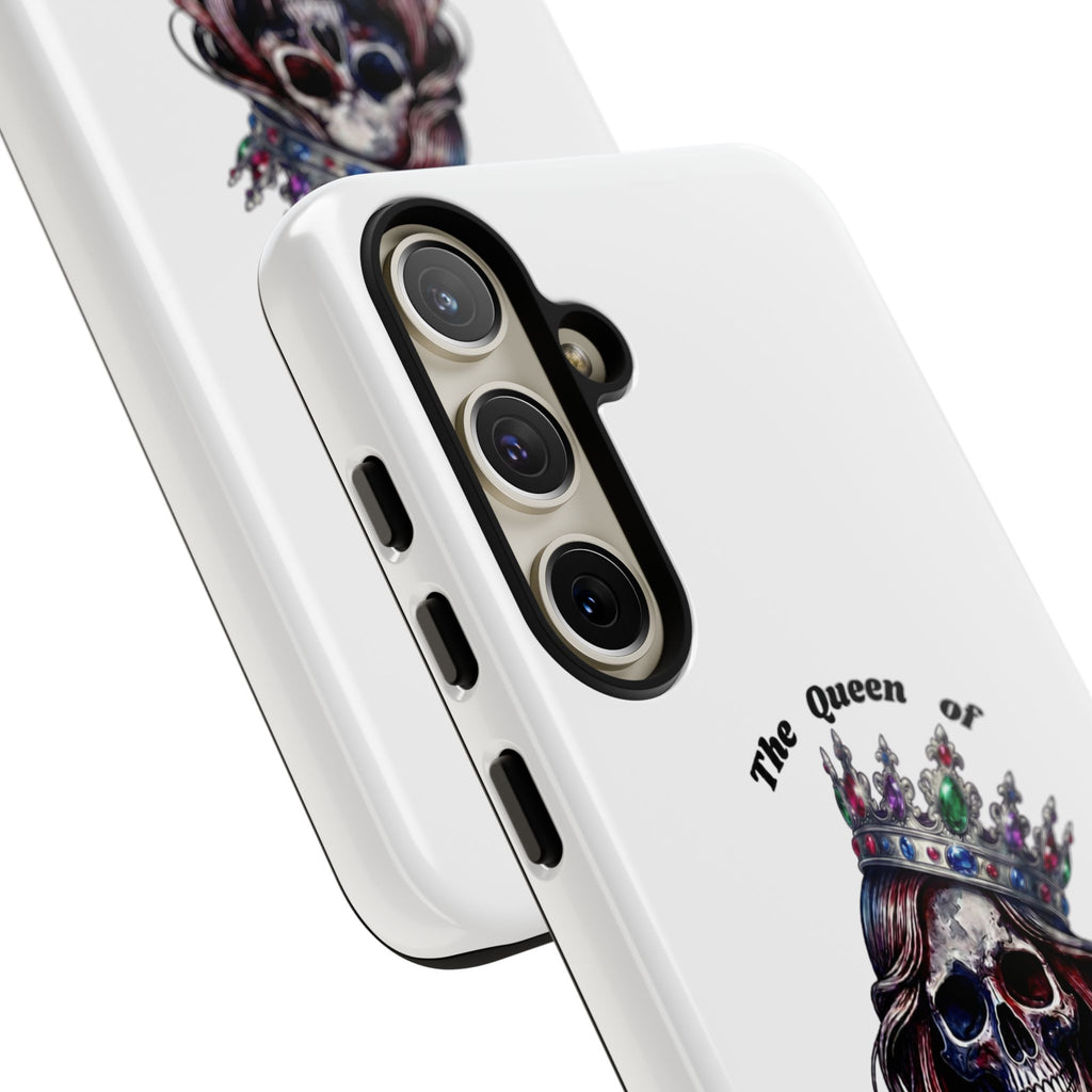 Skull Crown Phone Case — "The Queen of Effing Everything" Protective iPhone Cover