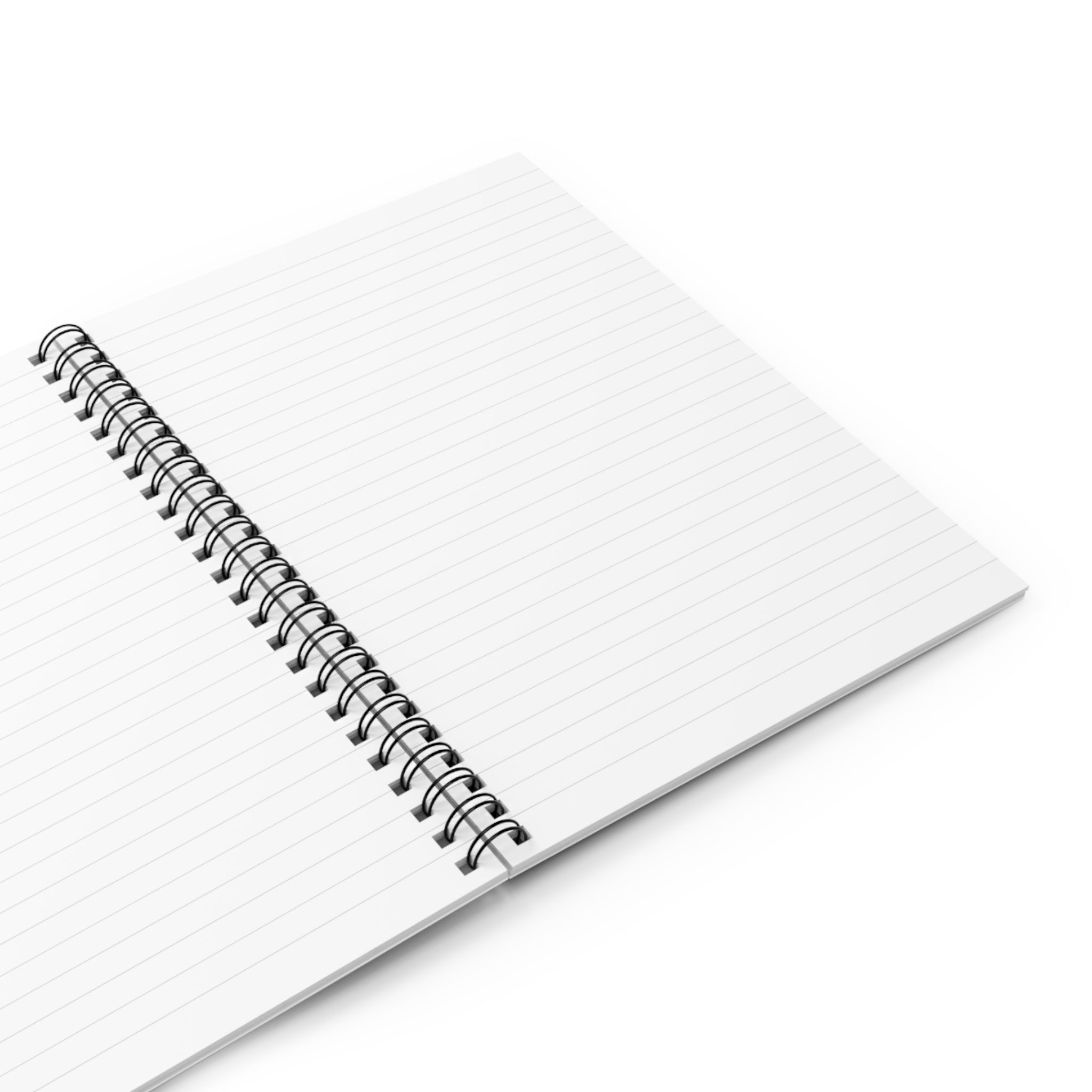 Notebook — “The Queen of Effing Everything” Skull Crown Spiral Ruled Journal
