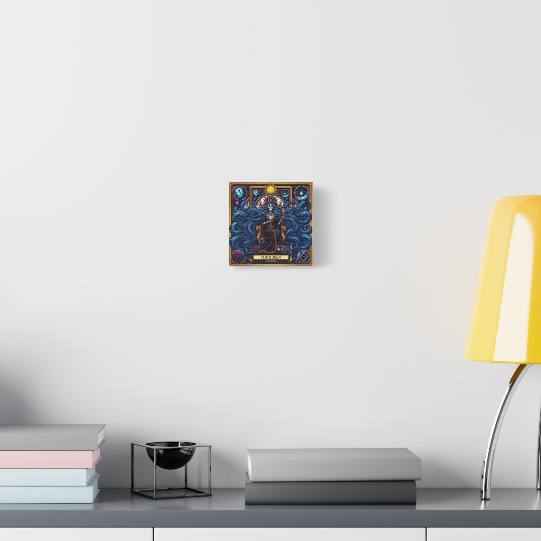 Tarot Queen Matte Canvas Print