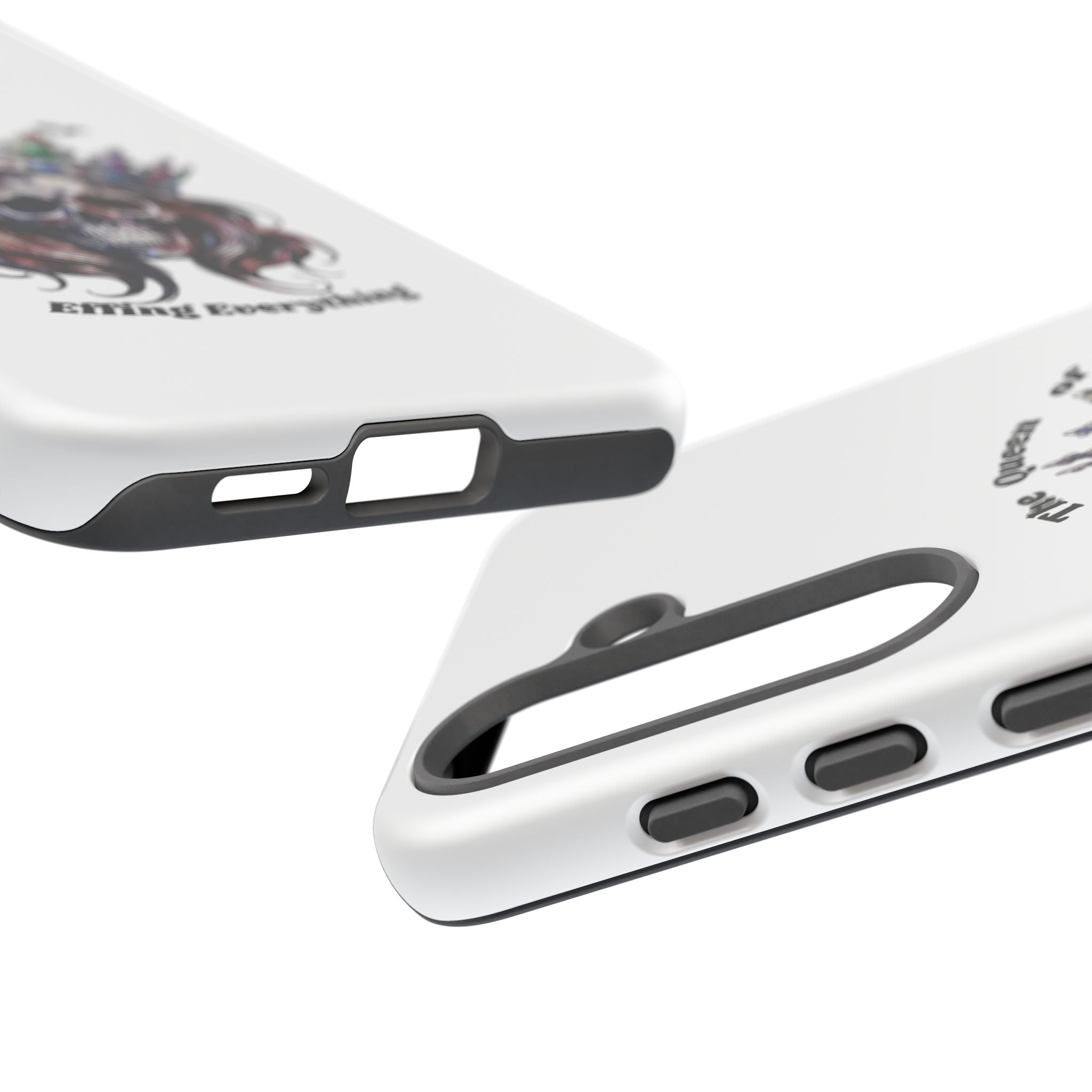 Skull Crown Phone Case — "The Queen of Effing Everything" Protective iPhone Cover
