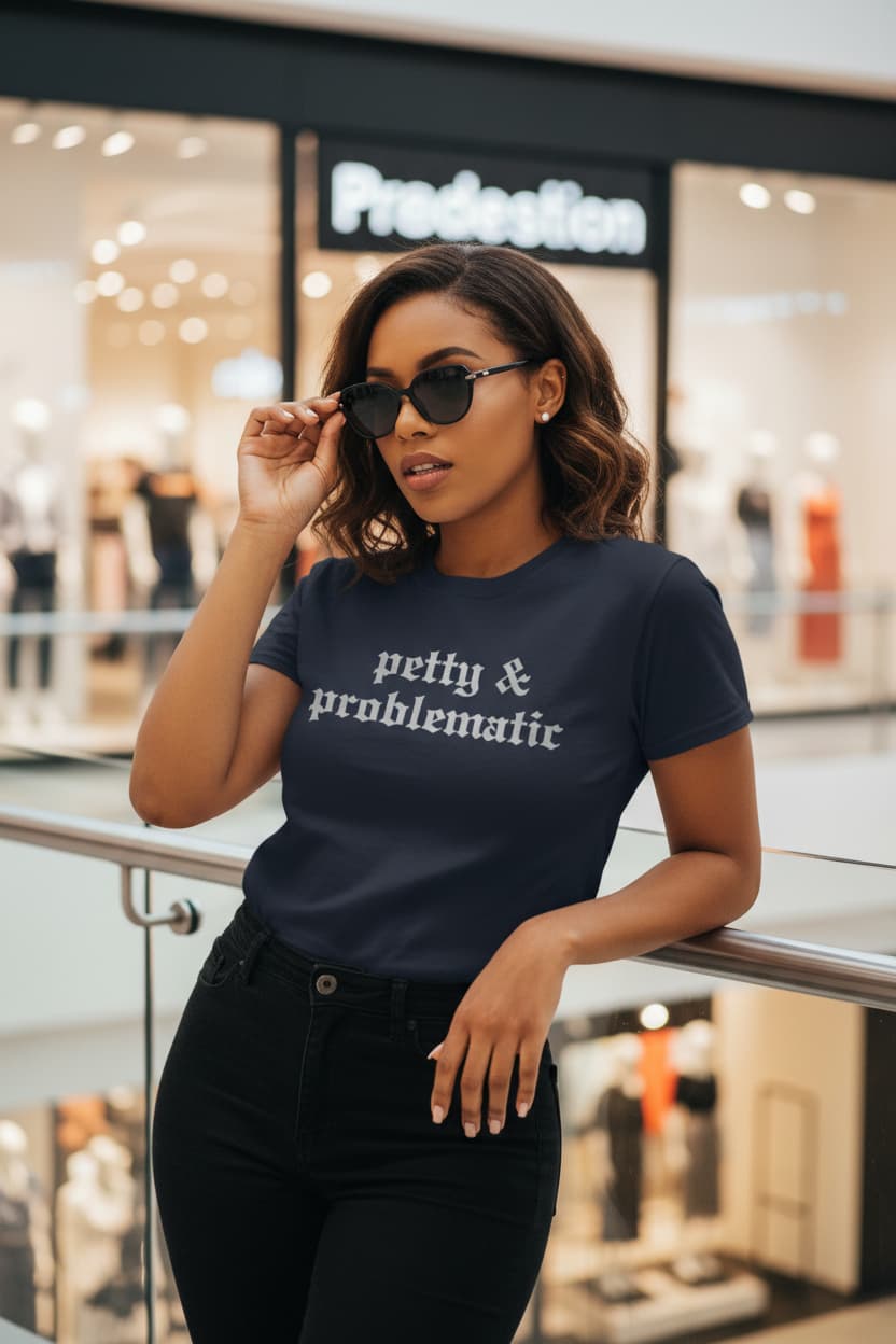 Petty & Problematic Graphic Tee | Unisex Heavy Cotton, S–5XL