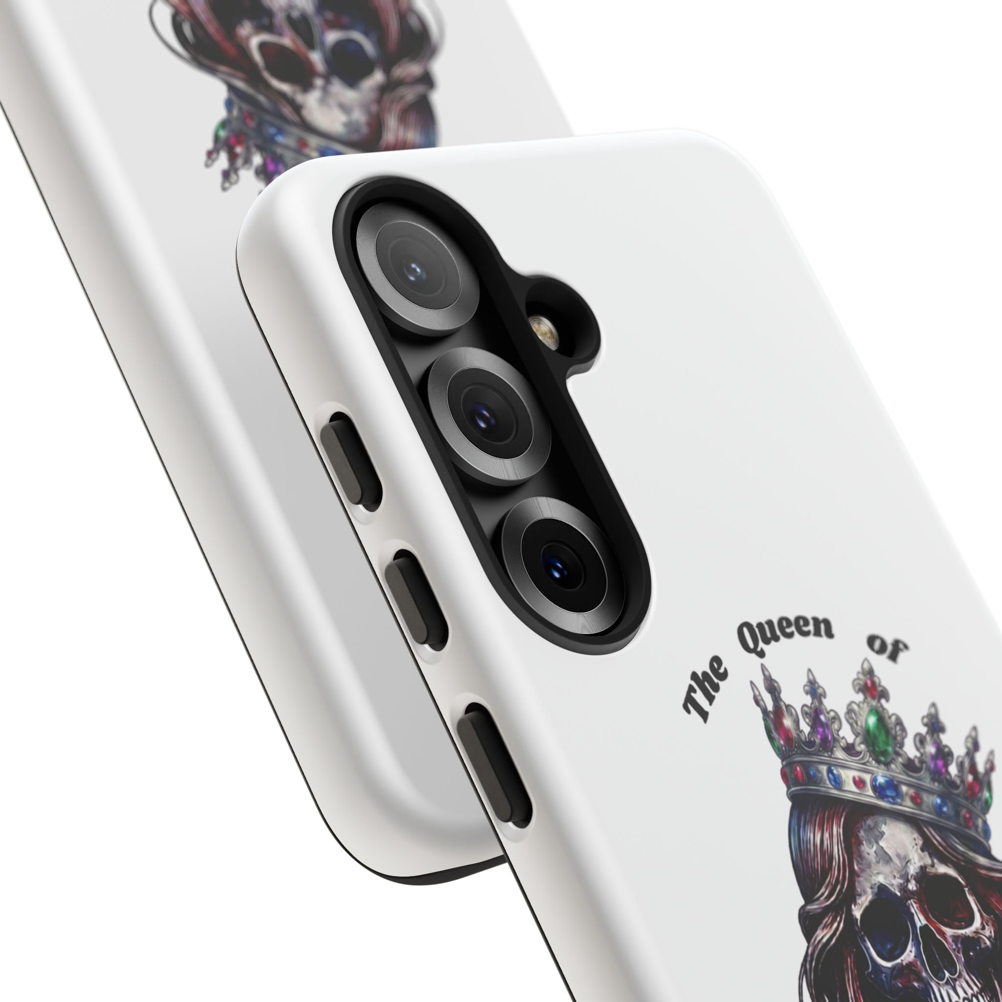 Skull Crown Phone Case — "The Queen of Effing Everything" Protective iPhone Cover