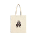 Canvas Tote Bag — Gothic Skull Crown Design (“The Queen is Killing Everything”)