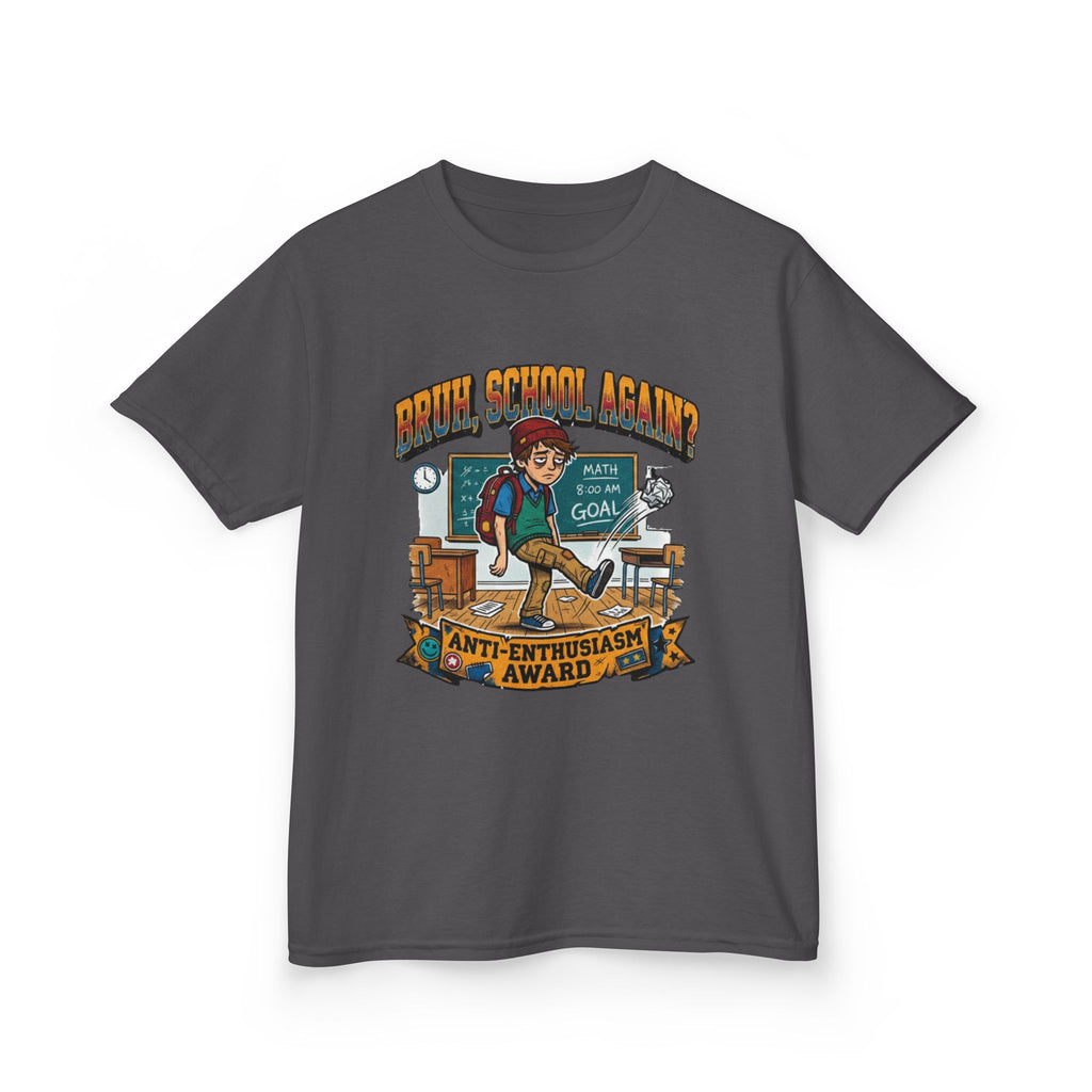 Kids Back to School 'Anti-Enthusiastic' T-Shirt — Sarcastic School Tee