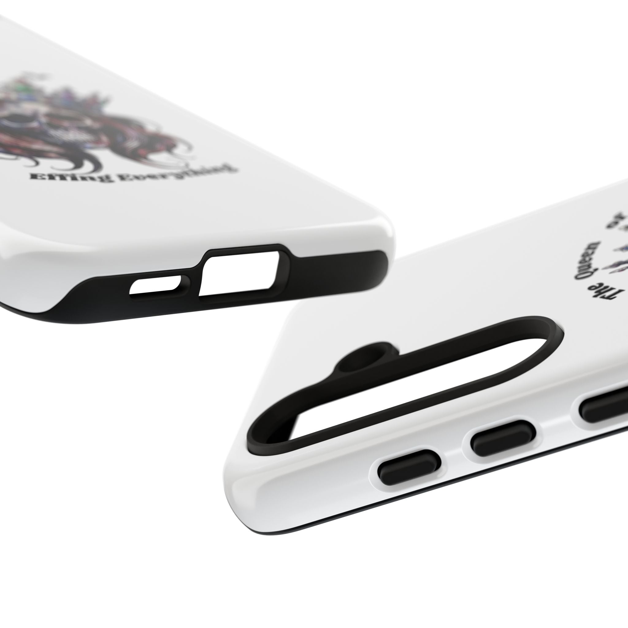 Skull Crown Phone Case — "The Queen of Effing Everything" Protective iPhone Cover