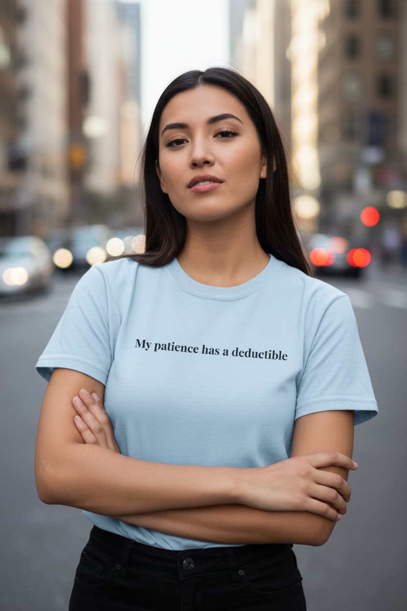 My Patience Has a Deductible T-Shirt