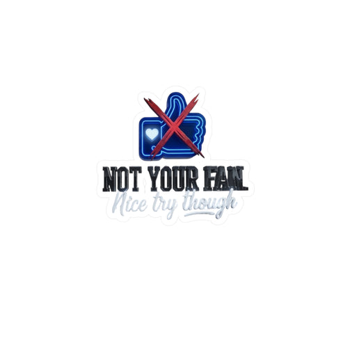 Funny Dark Humor Thumbs Down Decals | Kiss-Cut Vinyl Sticker