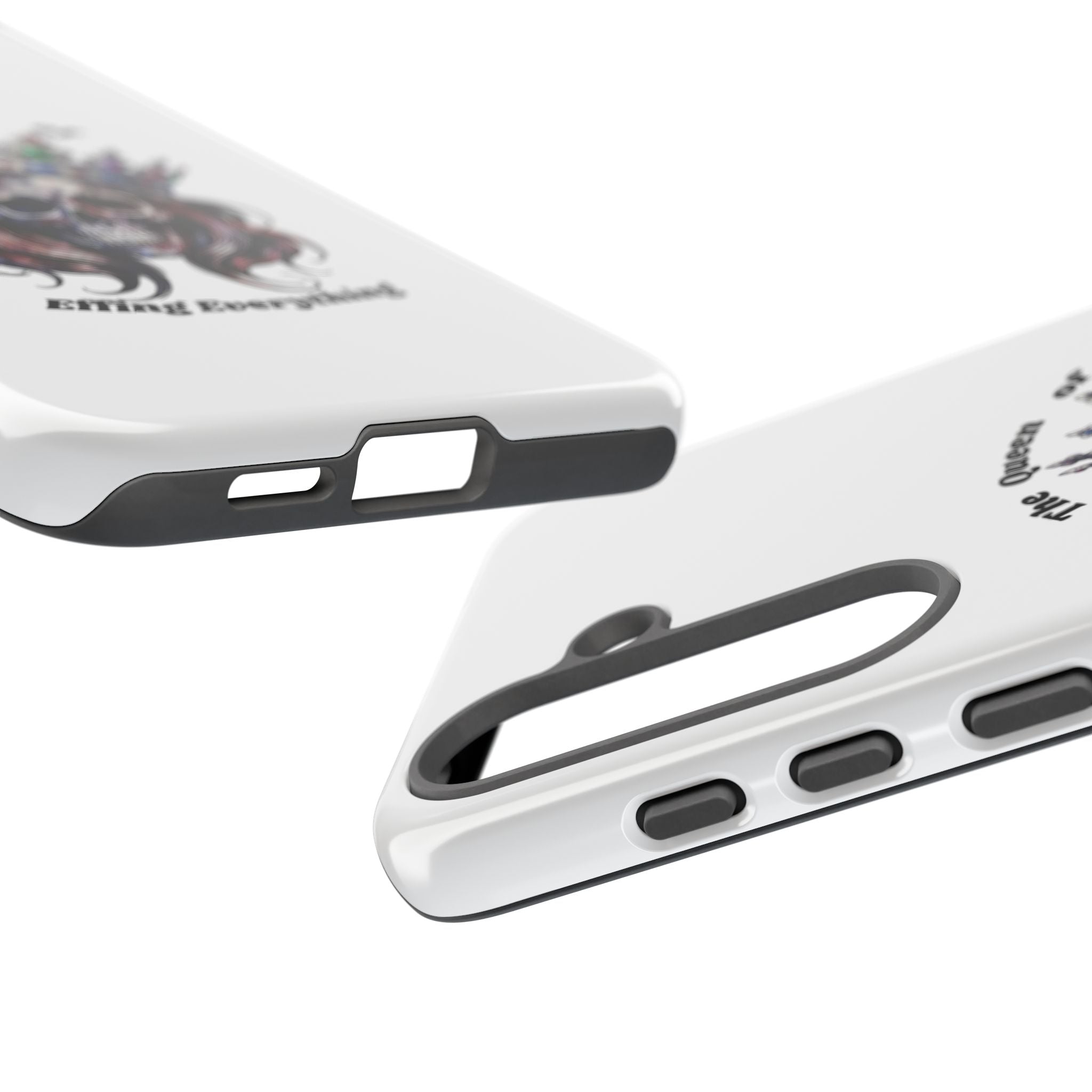 Skull Crown Phone Case — "The Queen of Effing Everything" Protective iPhone Cover