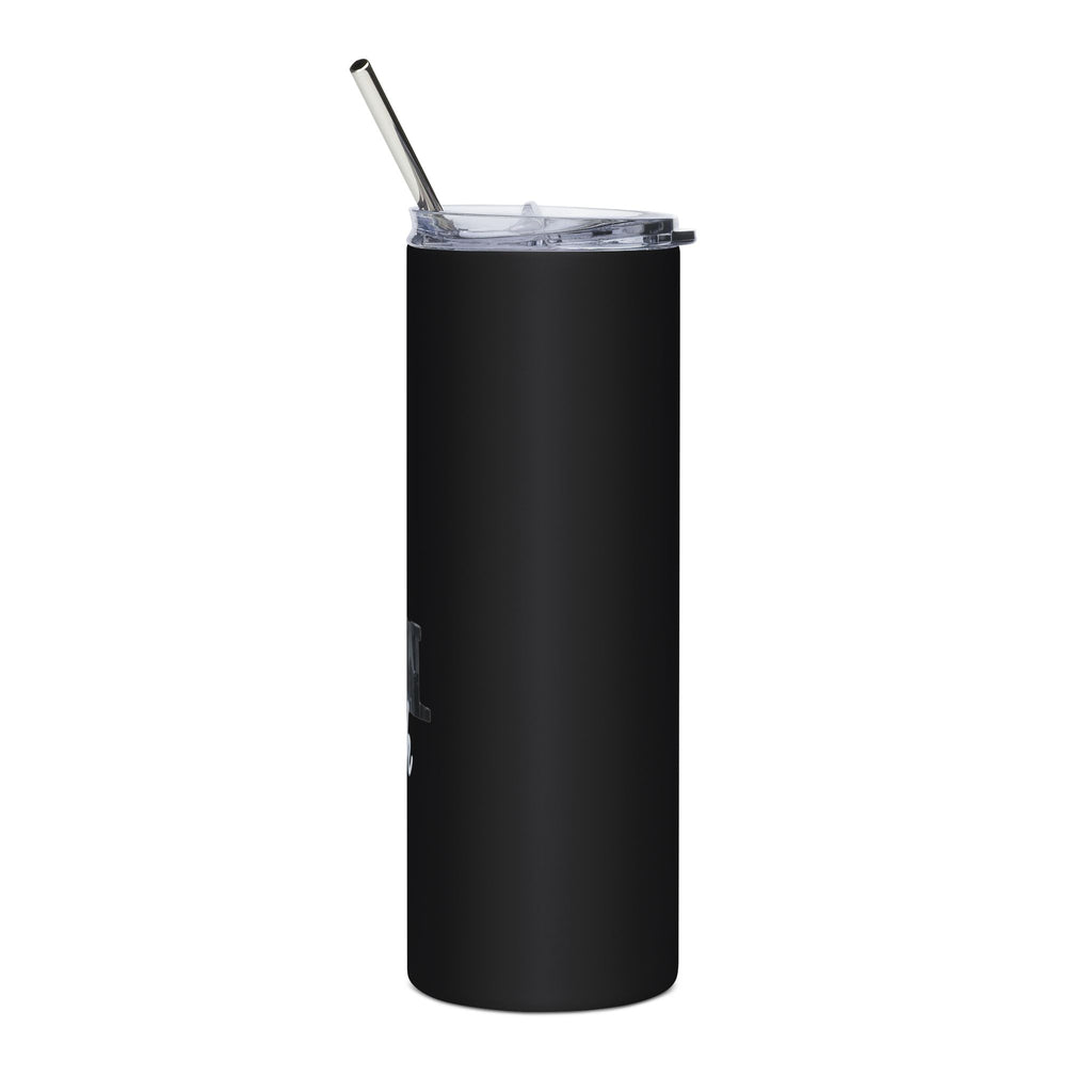 Dark Humor Thumbs Down Tumbler 20oz, Stainless Steel Travel Mug | Anti-Humor Design