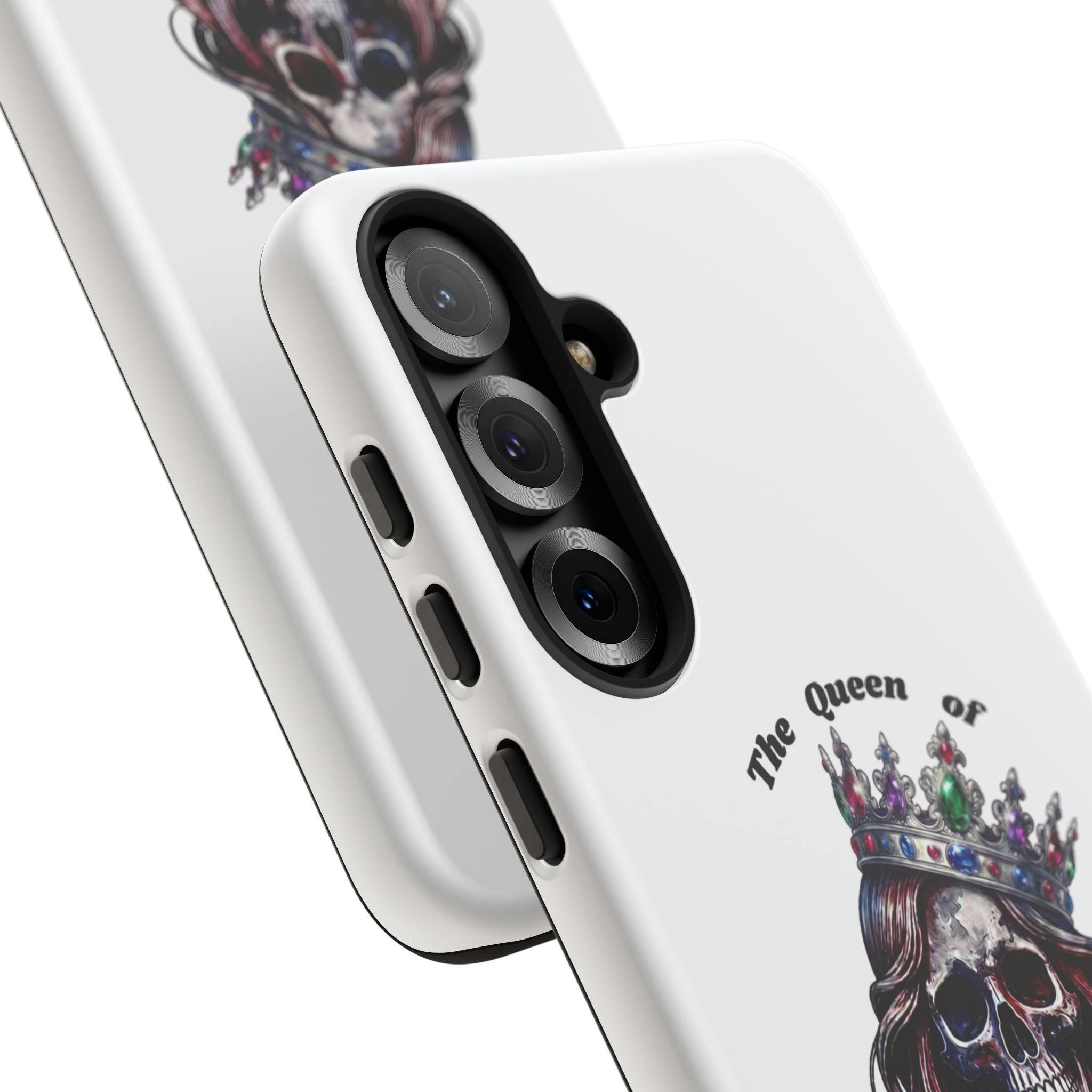 Skull Crown Phone Case — "The Queen of Effing Everything" Protective iPhone Cover