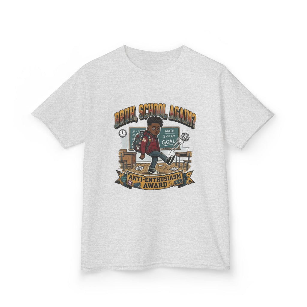 Kids Back to School 'Anti-Enthusiastic' T-Shirt — Sarcastic School Tee