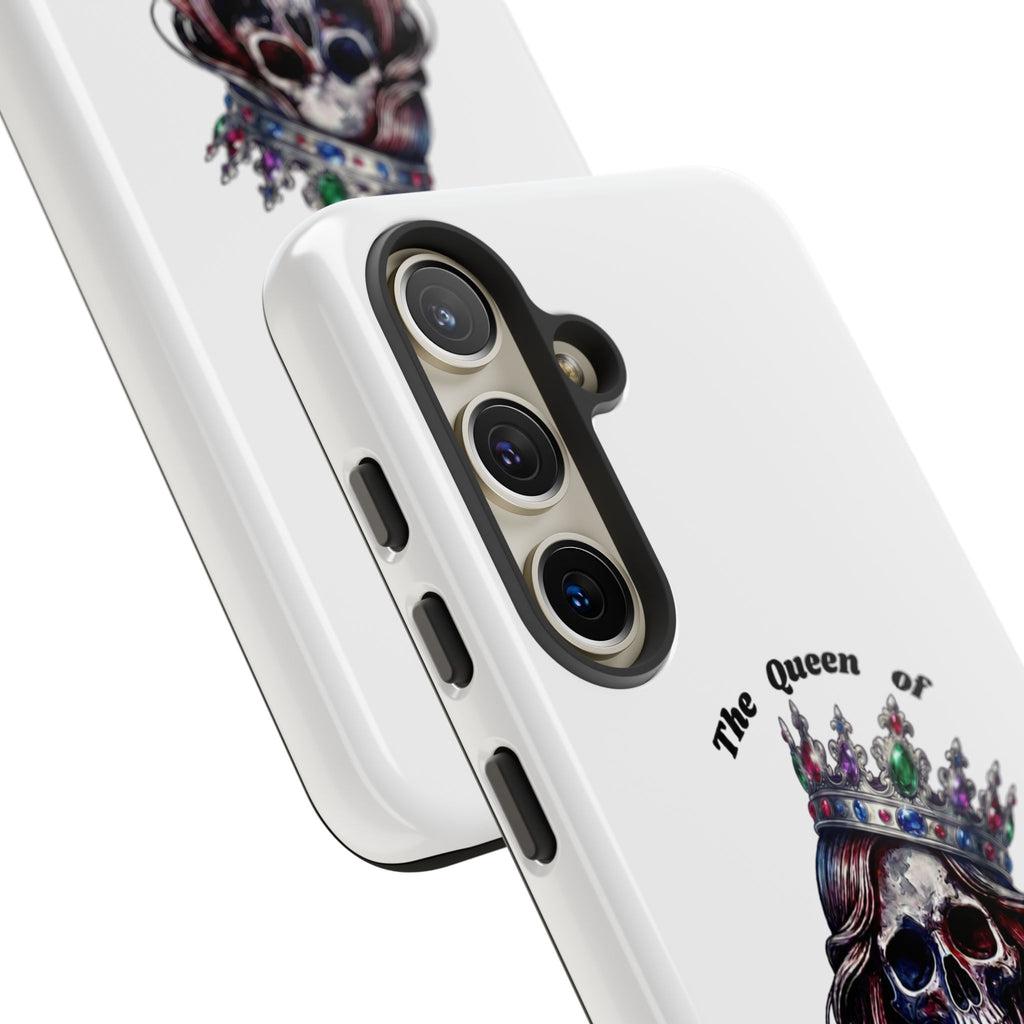 Skull Crown Phone Case — "The Queen of Effing Everything" Protective iPhone Cover