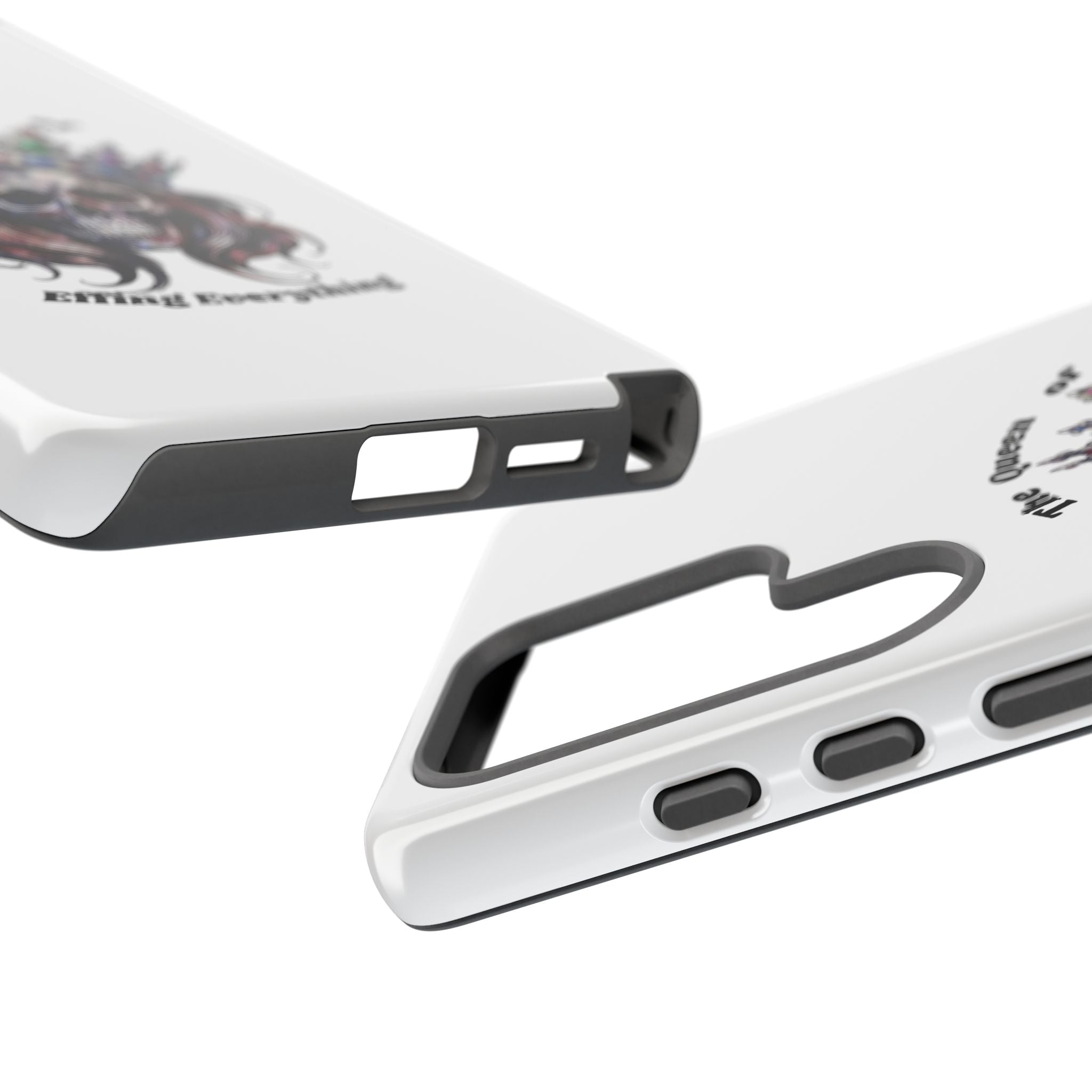 Skull Crown Phone Case — "The Queen of Effing Everything" Protective iPhone Cover