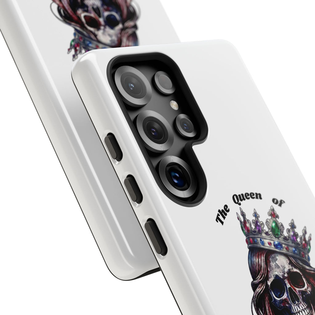 Skull Crown Phone Case — "The Queen of Effing Everything" Protective iPhone Cover