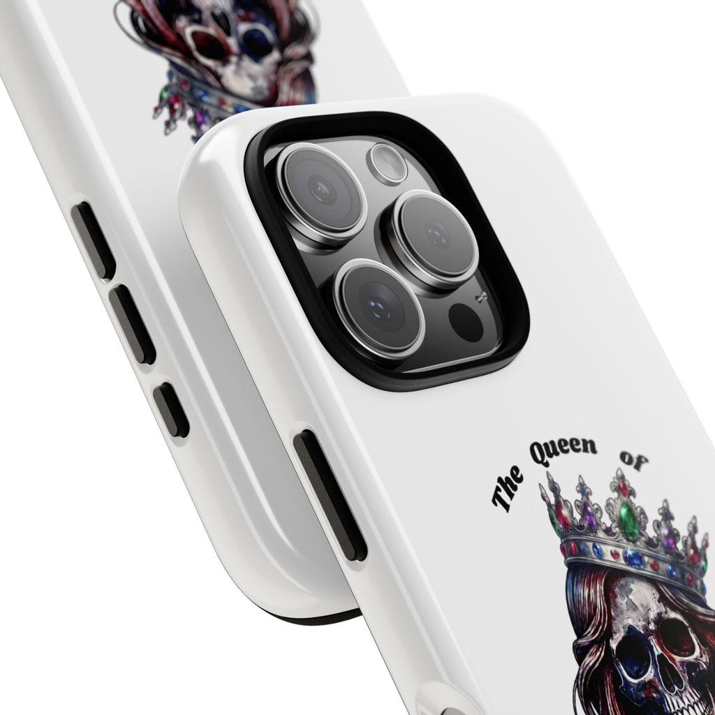 Skull Crown Phone Case — "The Queen of Effing Everything" Protective iPhone Cover