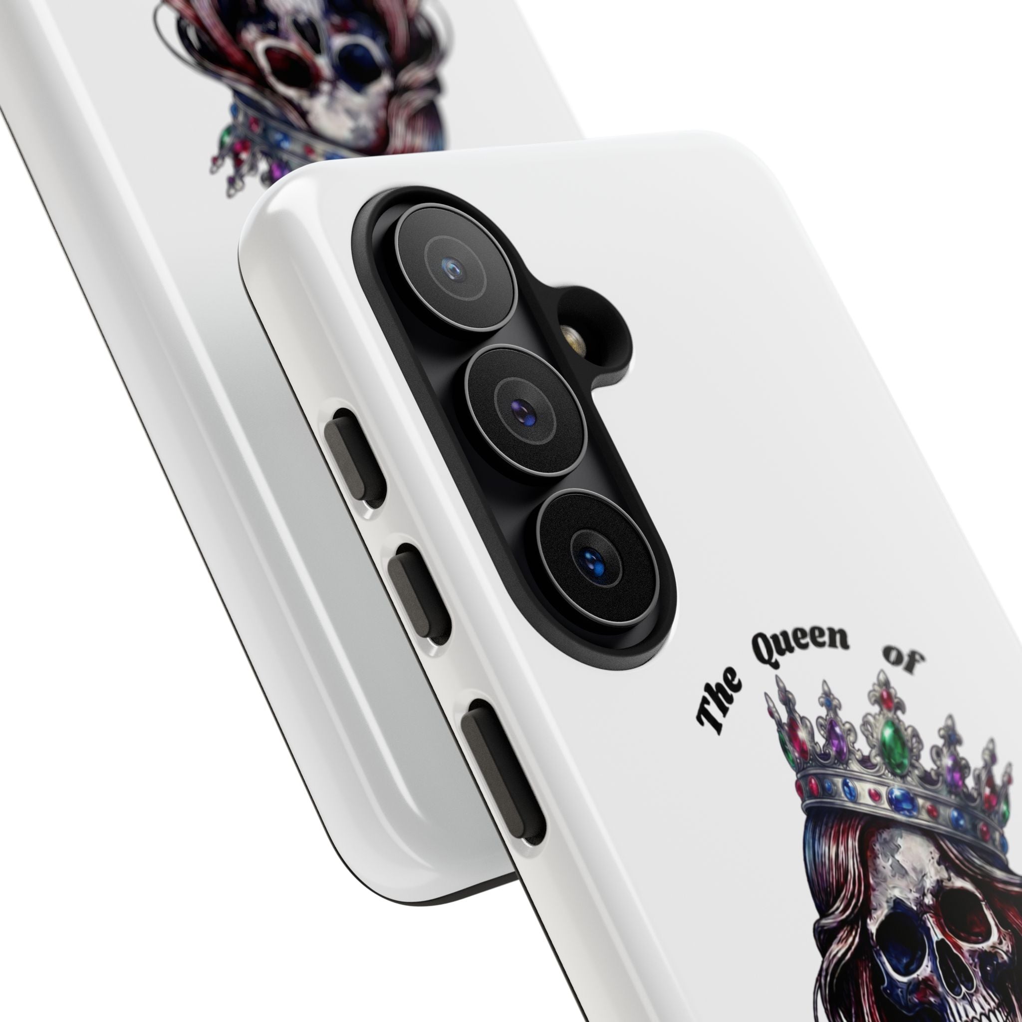 Skull Crown Phone Case — "The Queen of Effing Everything" Protective iPhone Cover