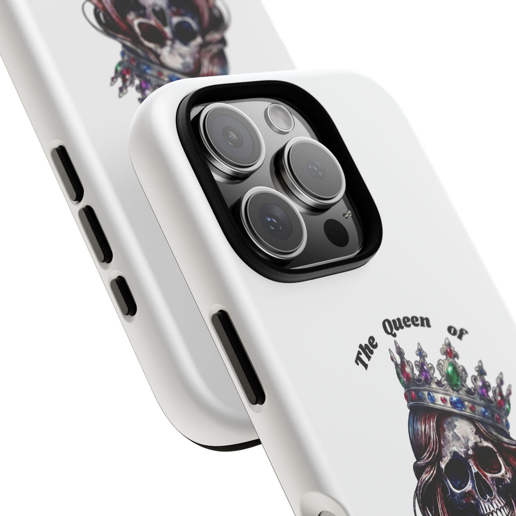 Skull Crown Phone Case — "The Queen of Effing Everything" Protective iPhone Cover