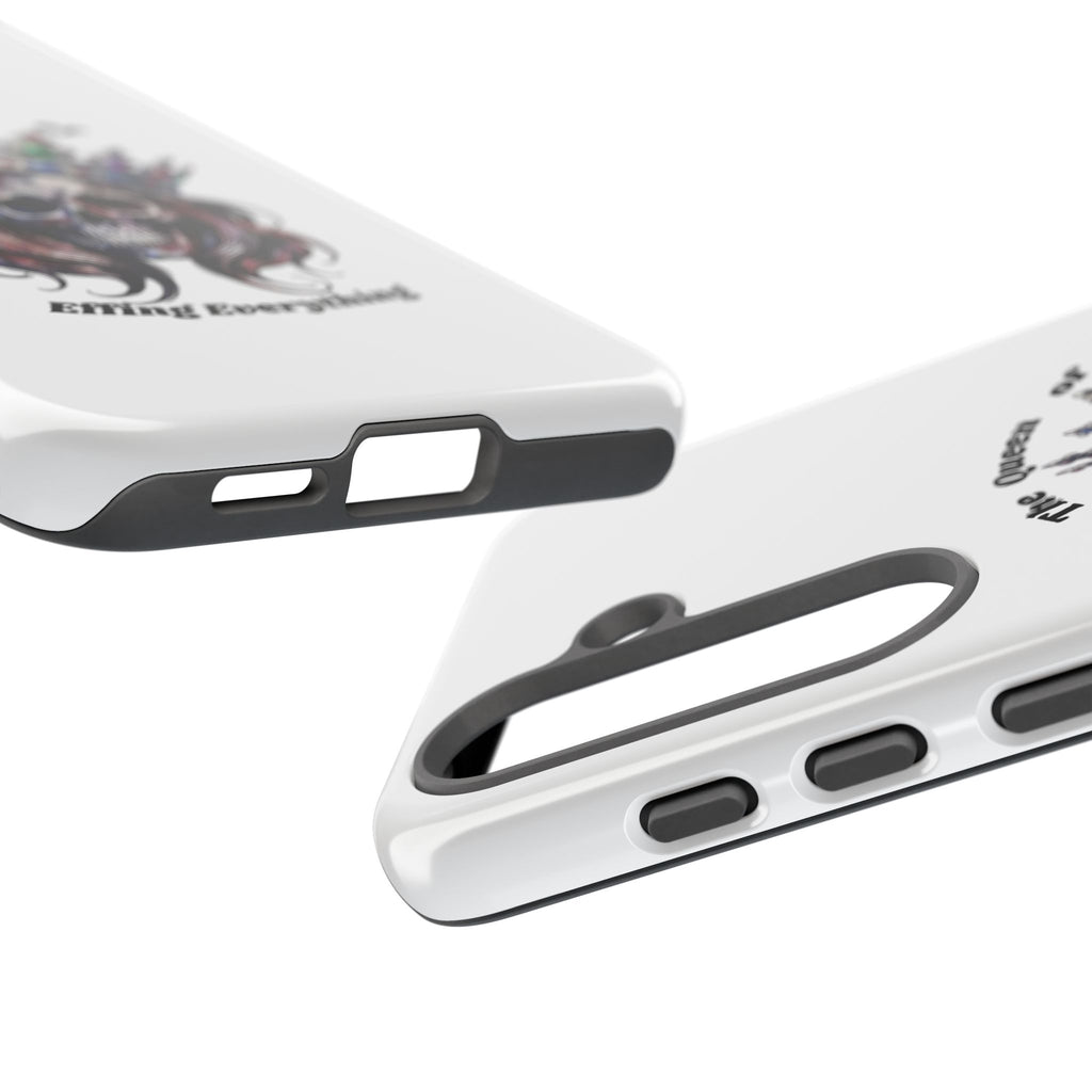Skull Crown Phone Case — "The Queen of Effing Everything" Protective iPhone Cover