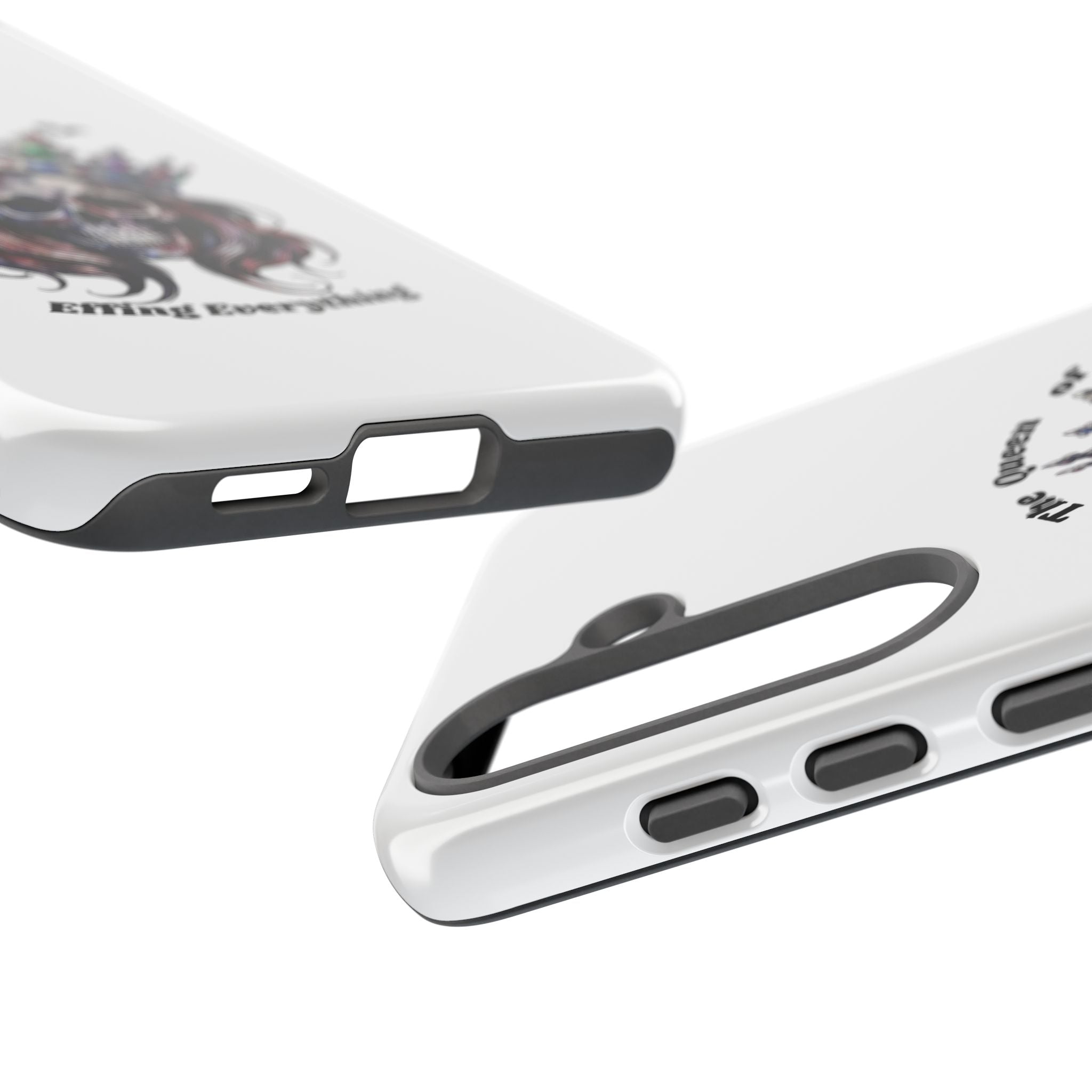 Skull Crown Phone Case — "The Queen of Effing Everything" Protective iPhone Cover