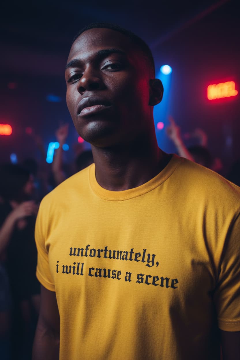 Unfortunately, I Will Cause a Scene — Graphic Tee
