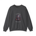 Skull Queen Crewneck Sweatshirt — "The Queen of Effing Everything" Gothic Graphic