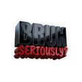BRUH Seriously? kiss-cut sticker | 3D text laptop decal, funny slang design