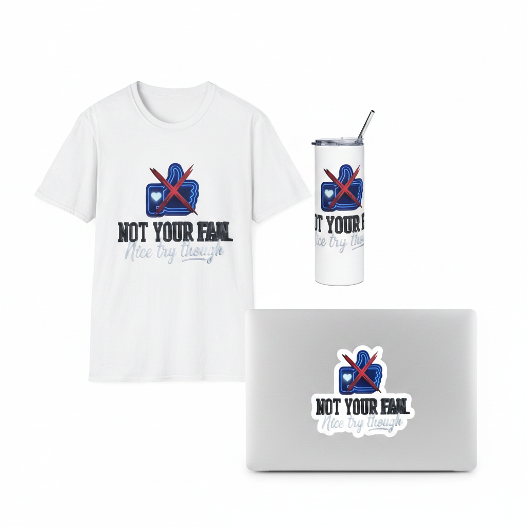 Not Your Fan Back-to-School Bundle | Tee + Tumbler + Sticker